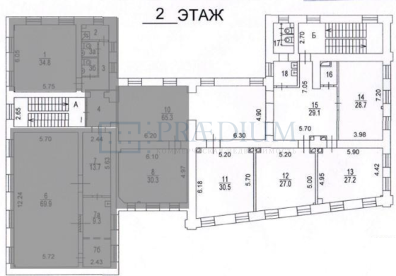 Сдается офисное помещение 214 м² Москва