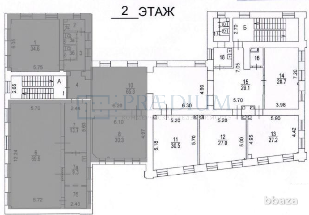 Сдается офисное помещение 214 м² Москва - изображение 5