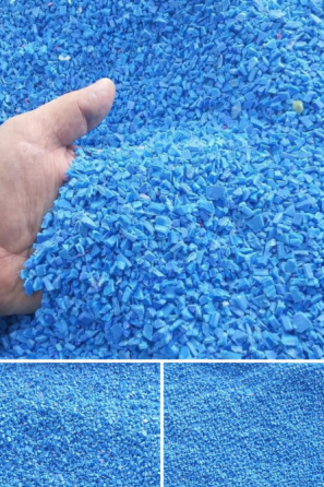 Продам дробленку ПП . Цвет синий. Однородная. Мытая. Тщательно высушенная. Москва