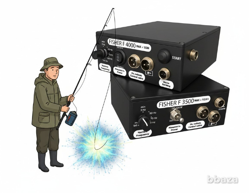 Электроудочка Профессиональная Заводская Fisher Москва - изображение 1