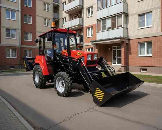 МУП-320.4 —коммунальный трактор на базе МТЗ 320 Москва