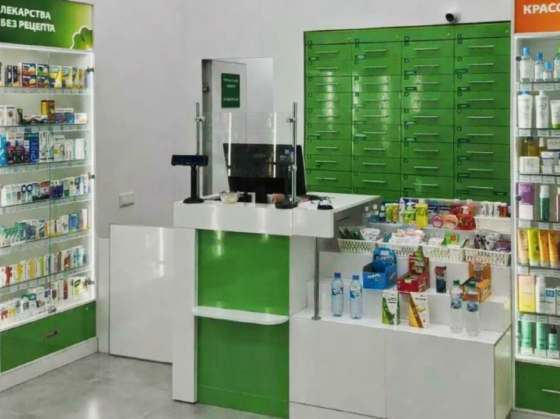 Аптека в прикассовой зоне. Товар 1.800.000руб Домодедово