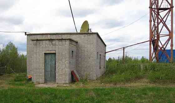 Здание телецентра площадью 61 кв.м. с телемачтой п. Кривой Порог Карелия