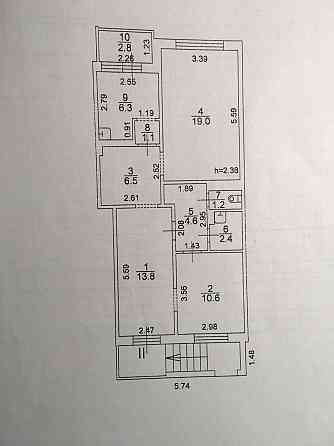 Торговое помещение 65.5 м2 в аренду Тверь