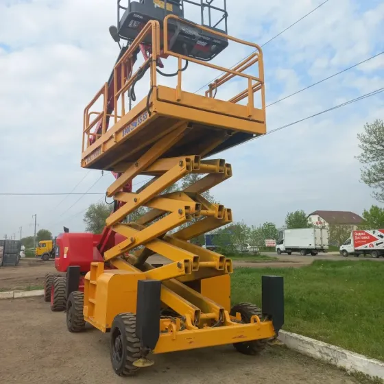 Купить ножничный подъёмник , б/у / Продажа самоходных подъёмников Краснодар