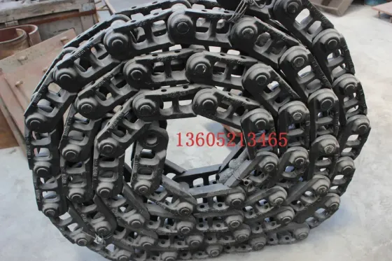 Изготовленные на заказ звенья направляющих для асфальтоукладчиков, цепи для Санкт-Петербург