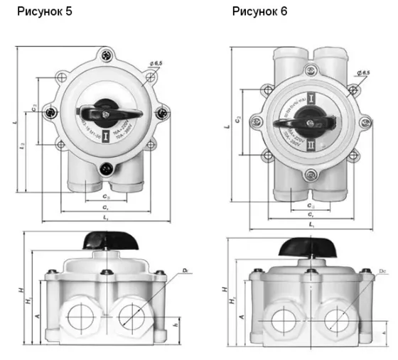 Пакетный выключатель ПВ, пакетный переключатель ПП, выключатель ВУ КУ НВ ВК Новочебоксарск