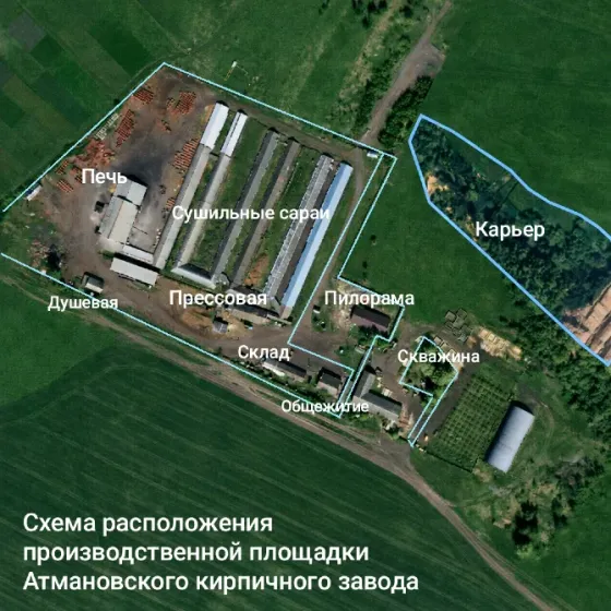 Действующий кирпичный завод с собственной сырьевой базой Тамбов