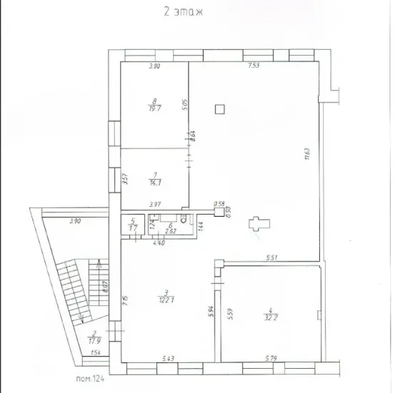 Офис 233м² с мебелью и отдельным входом Красноярск