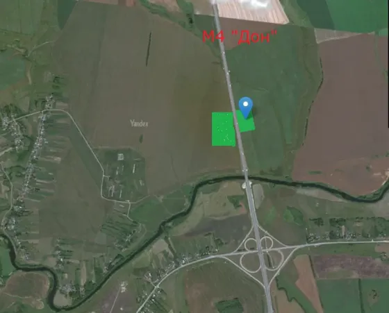 Продажа зеркальных участков на трассе М4 "Дон", Тульская обл. Ефремов