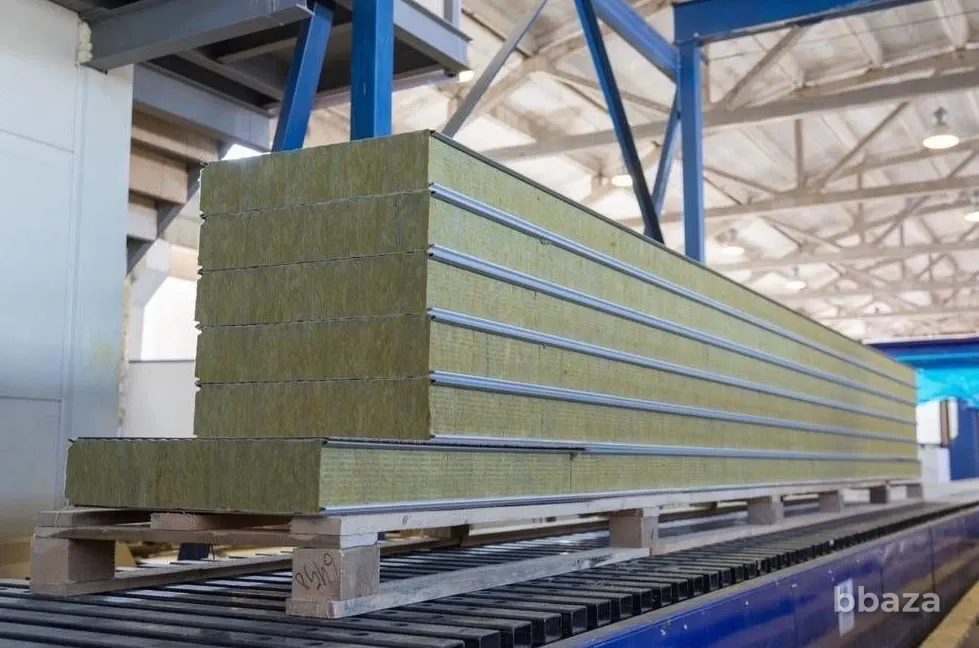 Купить сэндвич панели с минеральной ватой в Москве Москва - изображение 1