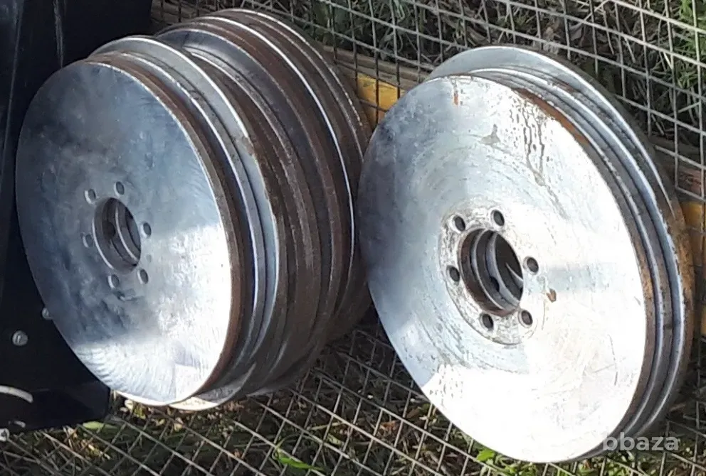 Стальные фланцы барабана электродвигателя для намотки троса ф280 мм Москва - изображение 3