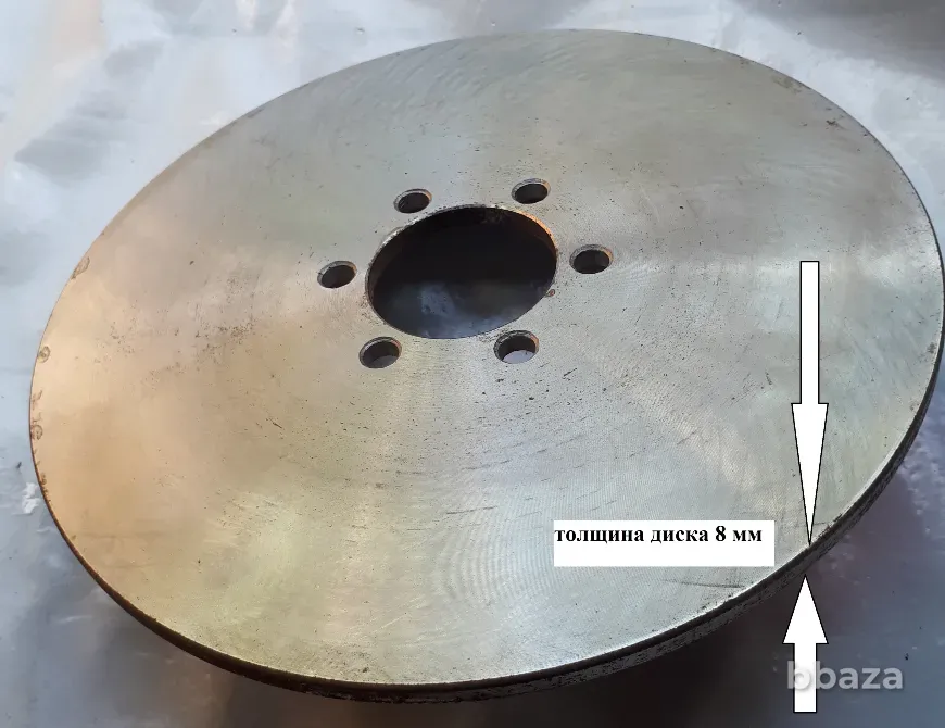 Стальные фланцы барабана электродвигателя для намотки троса ф280 мм Москва - изображение 1