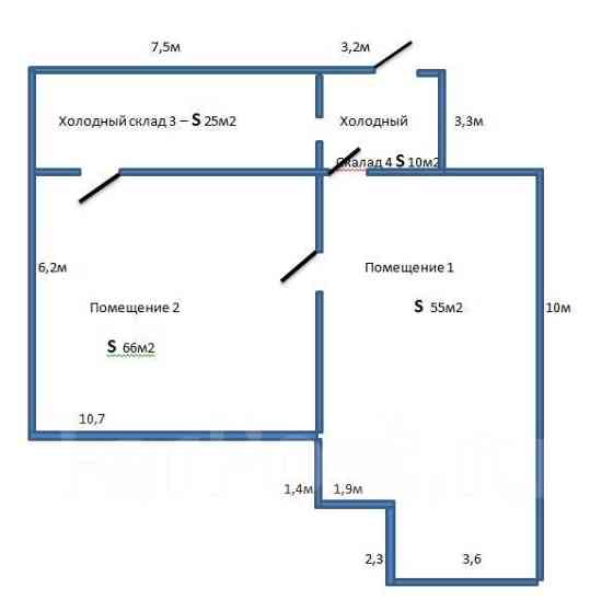 Аренда ПСН площадью 145 м2 Приморский край