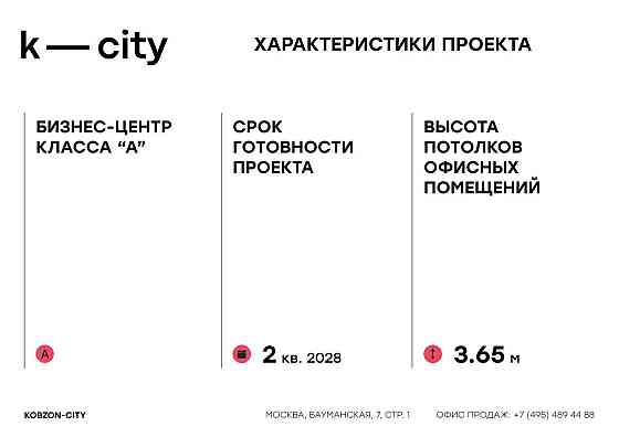 Продажа офиса 124.5 м2 Москва