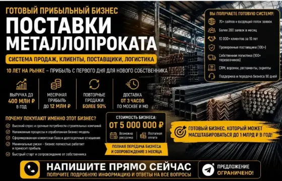 Федеральные поставки металлопроката Москва