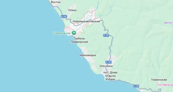 Земельный участок (бывш. Санаторий), Краснодарский край, Туапсинский р-н Туапсе