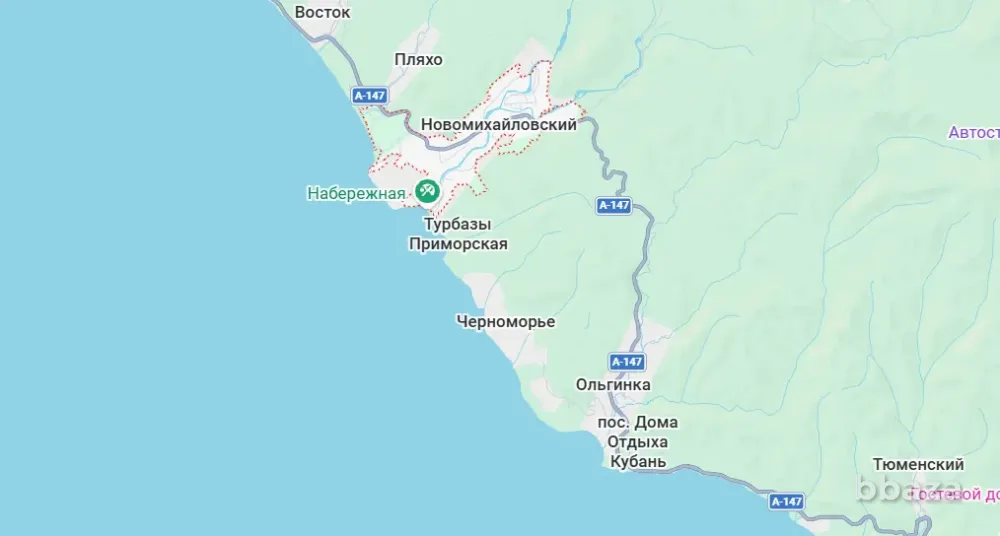 Земельный участок (бывш. Санаторий), Краснодарский край, Туапсинский р-н Туапсе - изображение 2