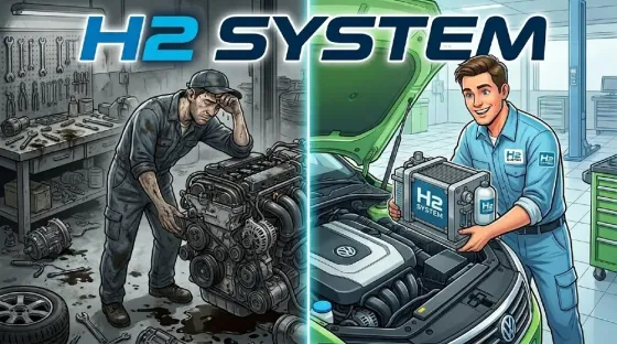 Снизьте расход топлива от 15% до 45% с технологией H2system! Воронеж