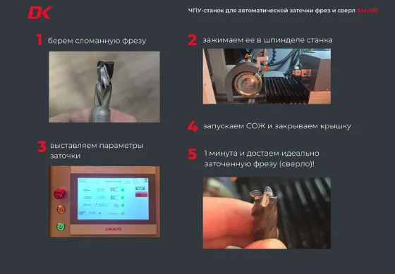 ЧПУ-Станок для автоматической заточки фрез и сверл Нижний Новгород