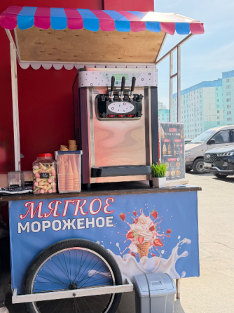 Продажа точки мягкого мороженого Новосибирск