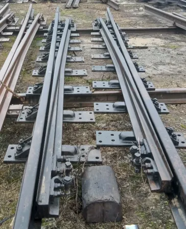 Рамный рельс с остряком от СП Р65 1/6 пр.2307-14. Новые Нижний Новгород