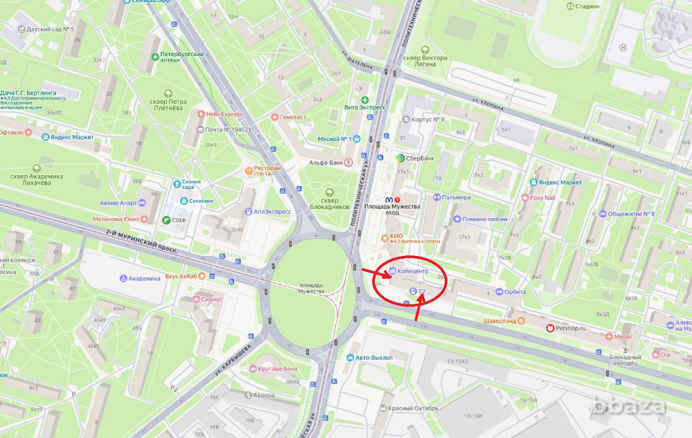 Торговое помещение 9.2 м2 Санкт-Петербург - изображение 2