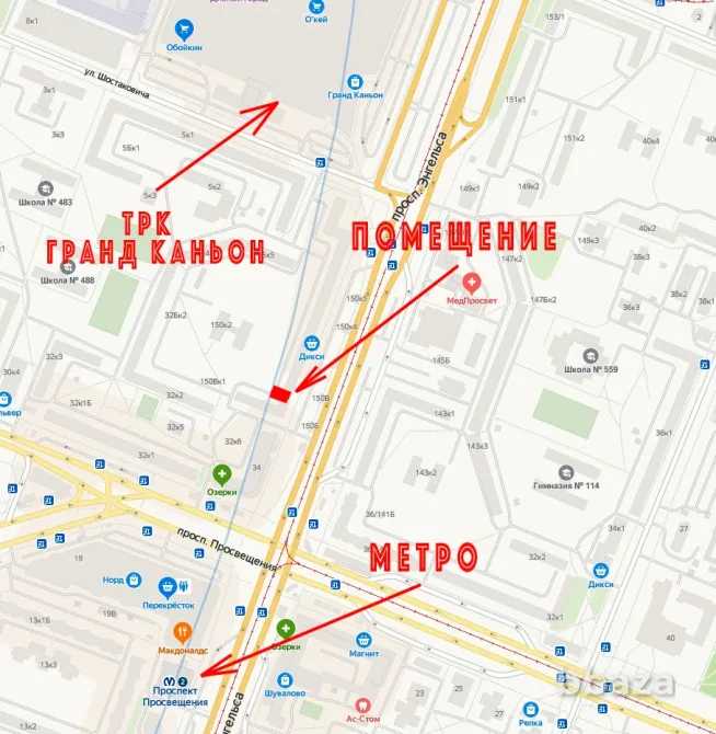 Сдам отличное помещение 70 квм на трафике у метро! Санкт-Петербург - изображение 5