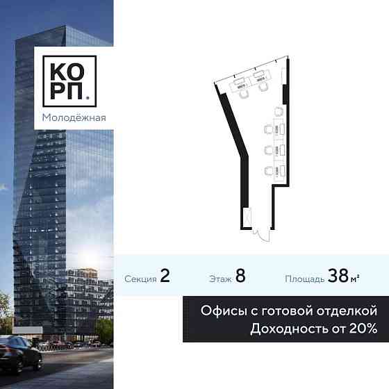 Инвестиционные офисы с готовой отделкой Москва