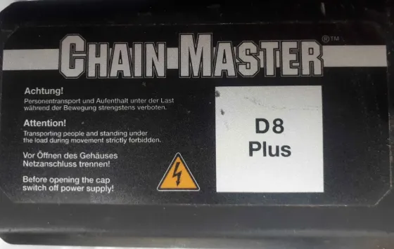 Цепная лебедка электрическая Chain Master BGV-D8 Plus 250 кг - 4M/MIN Москва