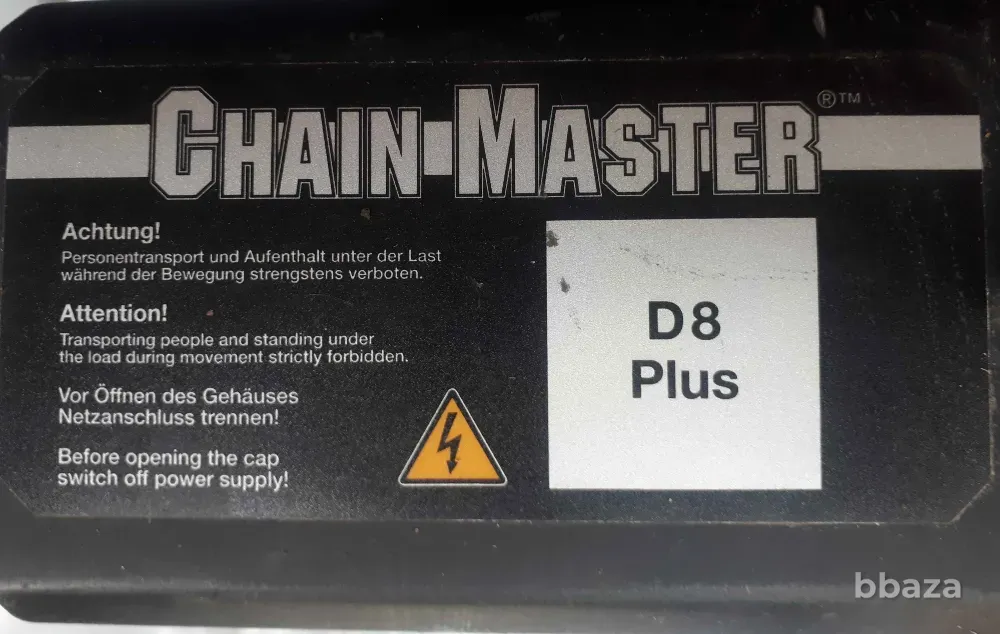 Цепная лебедка электрическая Chain Master BGV-D8 Plus 250 кг - 4M/MIN Москва - изображение 5