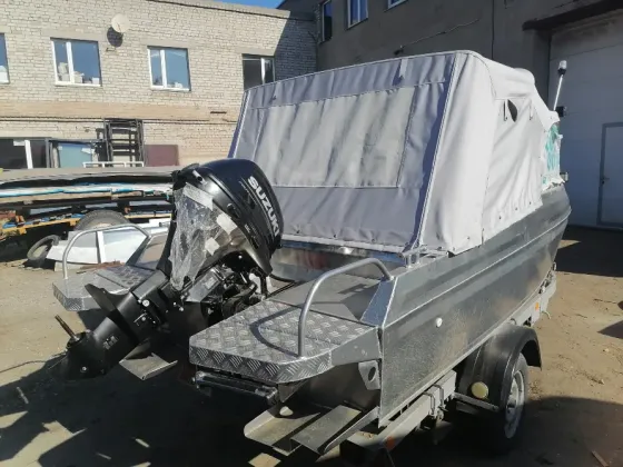 Пошив и ремонт тентов на лодки. Новосемейкино Самара