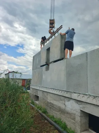 Строительство домов из полистиролбетона. Производитель. Оренбург