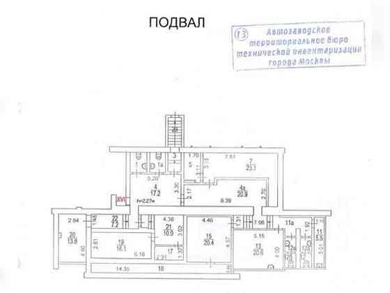 Аренда ПСН площадью 445.2 м2 Москва