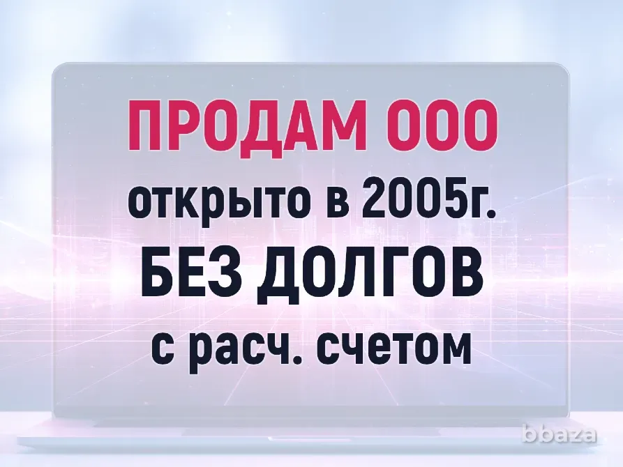Продам ООО, регистрация с 2005 года в Екатеринбурге (IT/АУСН 8%) Екатеринбург - изображение 1