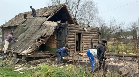 Демонтаж дач, домов, зданий, сооружений. Вывоз мусора с объектов. Калуга