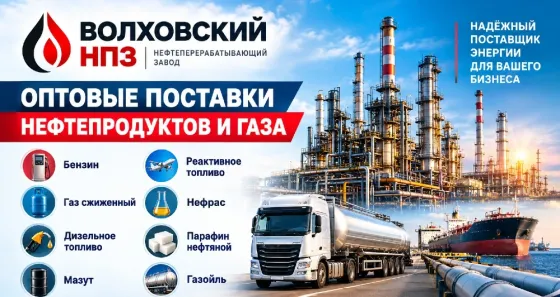 Волховский НПЗ - нефтеперерабатывающий завод Волхов
