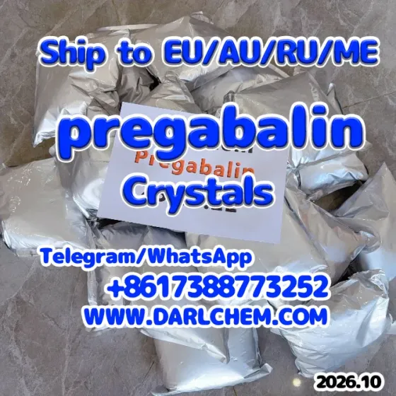 darl Supply Sodium Salt pregabalin crystals powder 148553-50-8 Москва