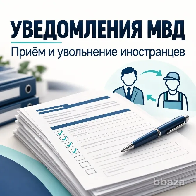 Уведомление о заключении или прекращении трудового договора с иностранцем Красноярск - изображение 1