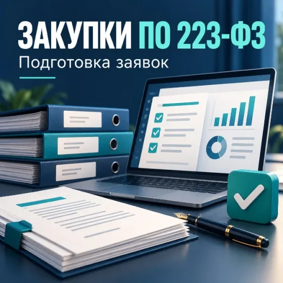 Подготовка заявок на закупки по 223 ФЗ. Красноярск