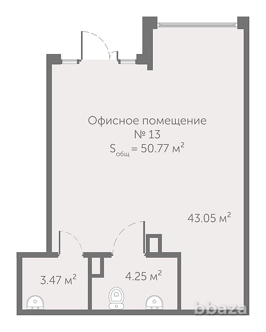 Продается ПСН 50.8 м2 Санкт-Петербург - изображение 1