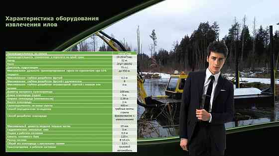 Экологическая очистка водоема с переработкой илов в удобрения Астрахань