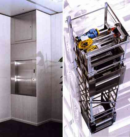 Грузовые лифты Metallschneider SKG ISO-A, грузоподъемностью -100 кг Новороссийск