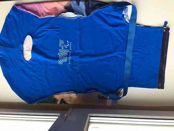 Чехол новый samsonite на чемодан сочи олимпиада синий средни аксессуар бага Москва