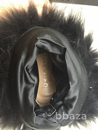 Сапоги чулки новые casadei италия 39 размер черные замша стретч обувь женск Москва - photo 3