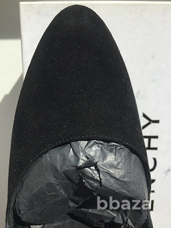 Туфли новые givenchy италия 39 размер черные замша платформа 1см каблук шпи Москва - изображение 5