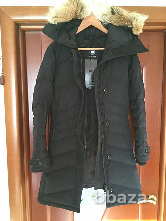 Куртка пуховик новый canada goose 46 м женская парка черная копия люкс Москва - изображение 1
