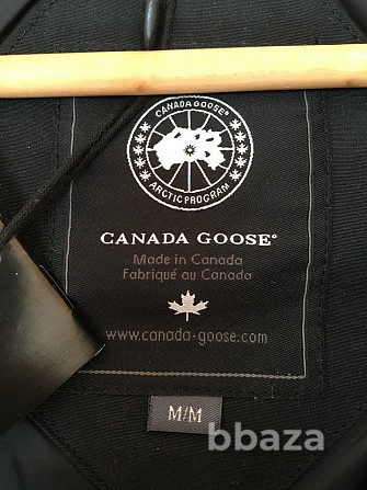 Куртка пуховик новый canada goose 46 м женская парка черная копия люкс Москва - изображение 3