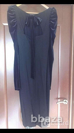 Платье футляр новое м 46 чёрное миди по фигуре ткань плотная вечернее барха Москва - photo 4