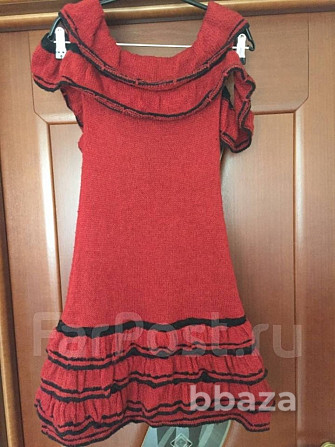 Платье новое dolce&gabbana м 46 s 42 44 шерсть вязаное оранж оранжевое сара Москва - photo 2